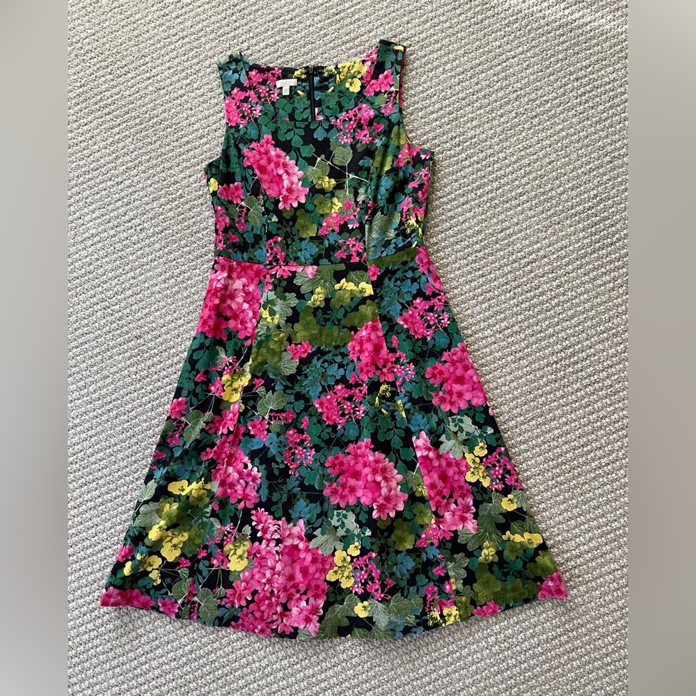 Talbots Floral Kentucky Derby Dress